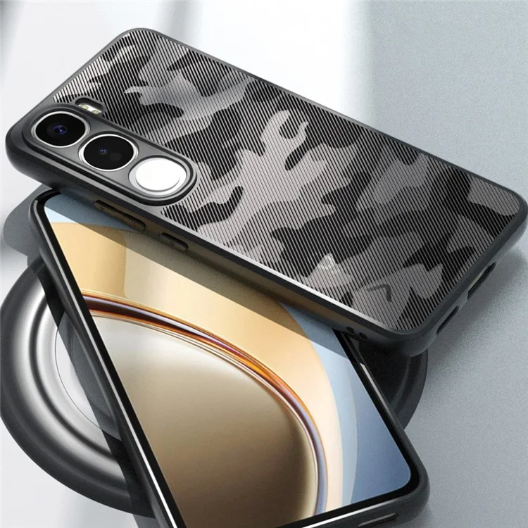 IBMRS For vivo Y300 5G / V40 Lite 5G Case TPU + PC Heavy Duty Shockproof Phone Cover - Artistic Camouflage