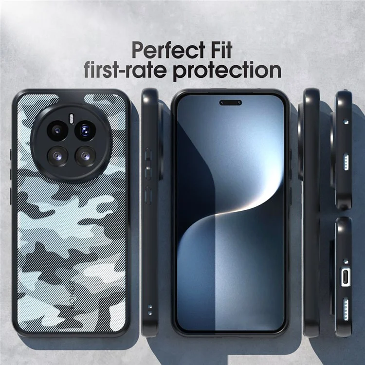 IBMRS для Honor Magic7 Pro 5G Чехол TPU + PC противоударный, с художественным камуфляжем