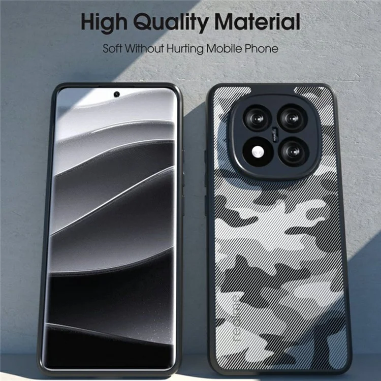 IBMRS Per Xiaomi Redmi Note 14 Pro+ 5G Cover TPU + PC Antiurto per Cellulare - Mimetico Artistico