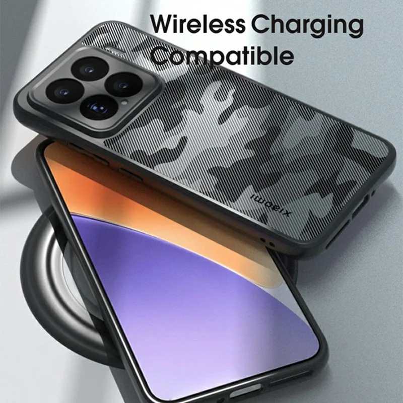 IBMRS For Xiaomi 15 Case TPU + PC Heavy Duty Shockproof Phone Cover - Artistic Camouflage