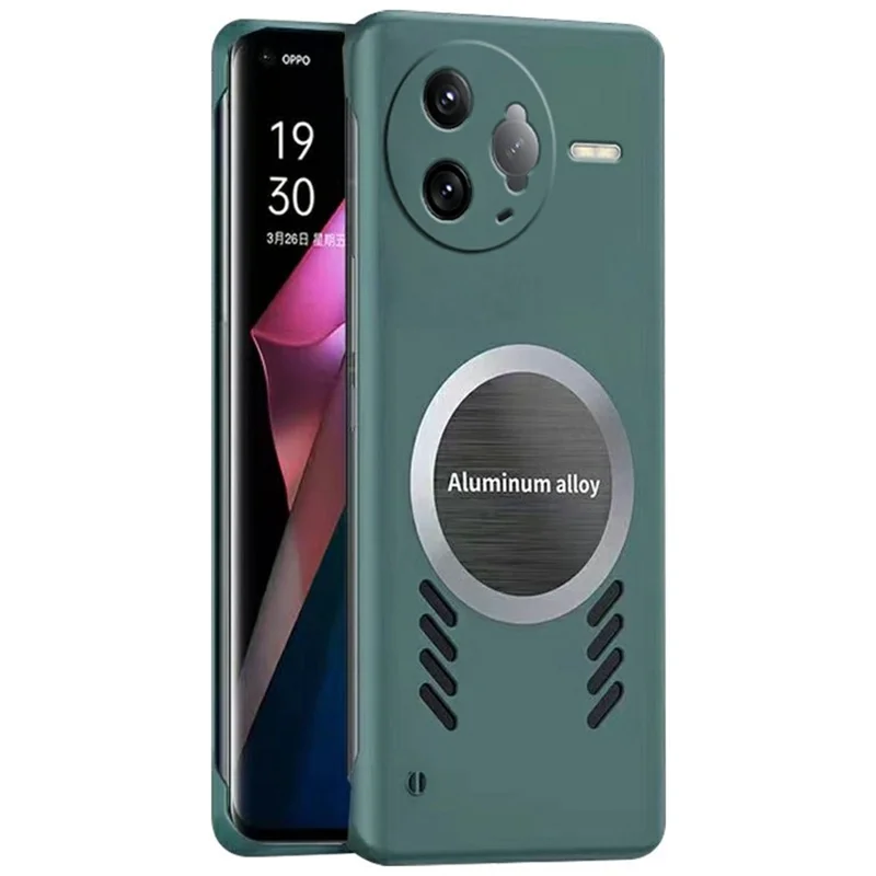 For Xiaomi Poco F7 Ultra 5G / Redmi K80 Pro 5G Case Hard PC Frameless Heat Dissipation Phone Cover - Green