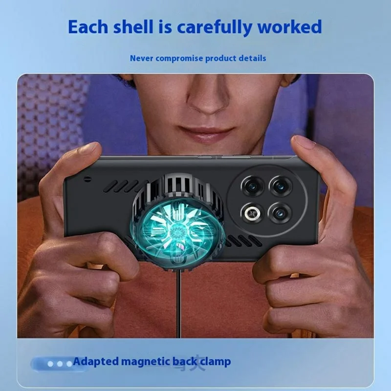 Obudowa na OnePlus Ace 5 5G / Ace 5 Pro 5G, twarda obudowa PC bez ramek z odprowadzaniem ciepła, kolor zielony