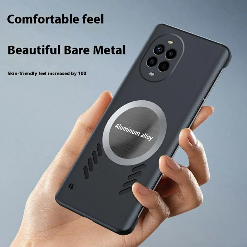 For Huawei nova 13 Pro 5G Case Hard PC Frameless Heat Dissipation Phone Cover - Orange