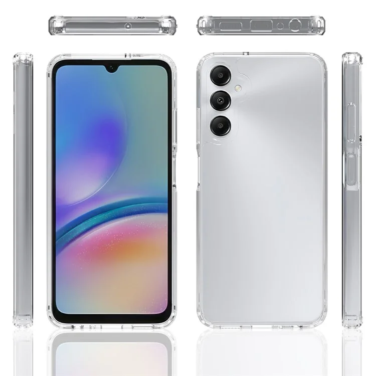Cover posteriore per Samsung Galaxy M14 4G - Custodia trasparente antiurto in TPU + Acrilico