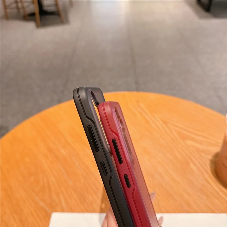 Чехол для Samsung Galaxy S24, совместимый с MagSafe, из мягкого TPU и жесткого PC с эффектом soft-touch - Флуоресцентный зеленый