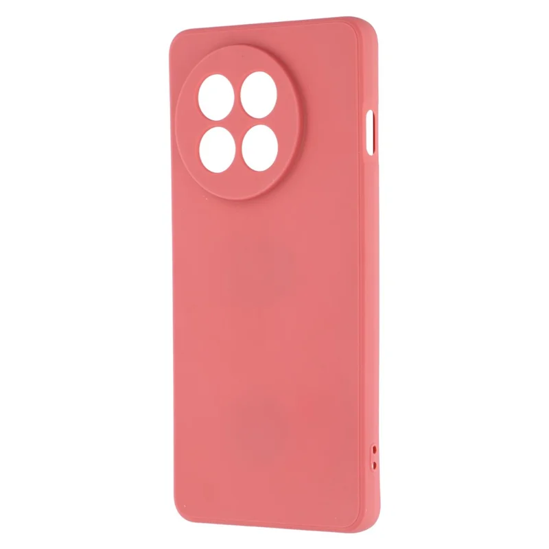For OnePlus Ace 5 5G / Ace 5 Pro 5G Case Precise Cutouts Straight Edge TPU Shockproof Phone Cover - Red
