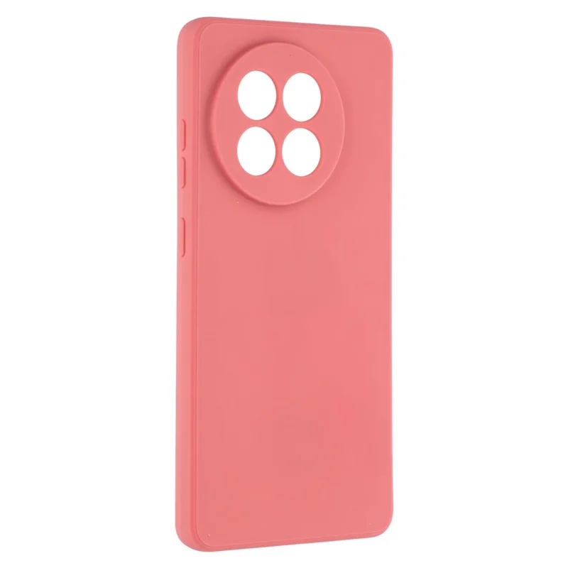 For OnePlus Ace 5 5G / Ace 5 Pro 5G Case Precise Cutouts Straight Edge TPU Shockproof Phone Cover - Red