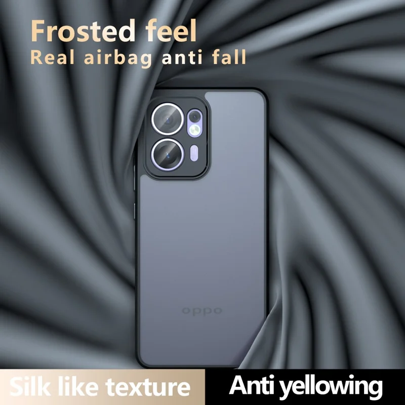 Für Oppo Reno13 F 5G Hülle stoßfeste TPU + PC matte Rückseite Handyhülle