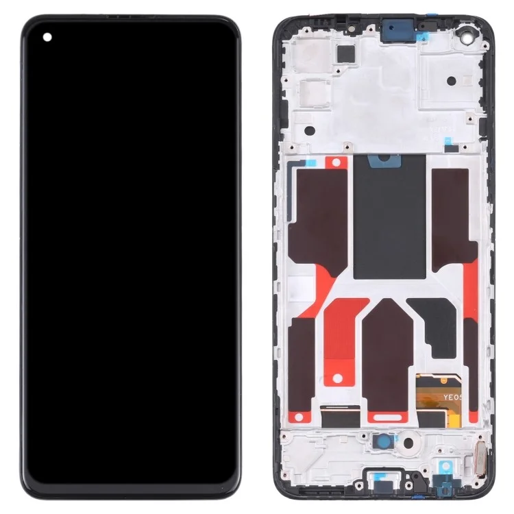 Per OnePlus Nord CE 5G EB2101, EB2103 Schermo LCD e Digitalizzatore di Grado OEM con Cornice (Senza Logo)