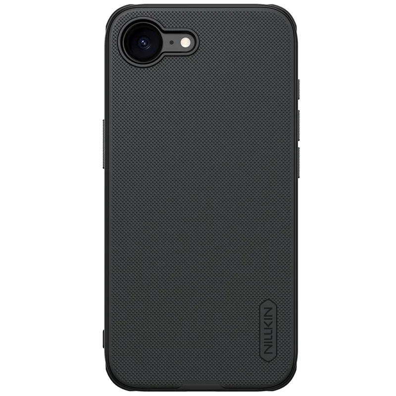 NILLKIN Frosted Shield Pro For iPhone 16e Case Matte PC + TPU Phone Cover - Black