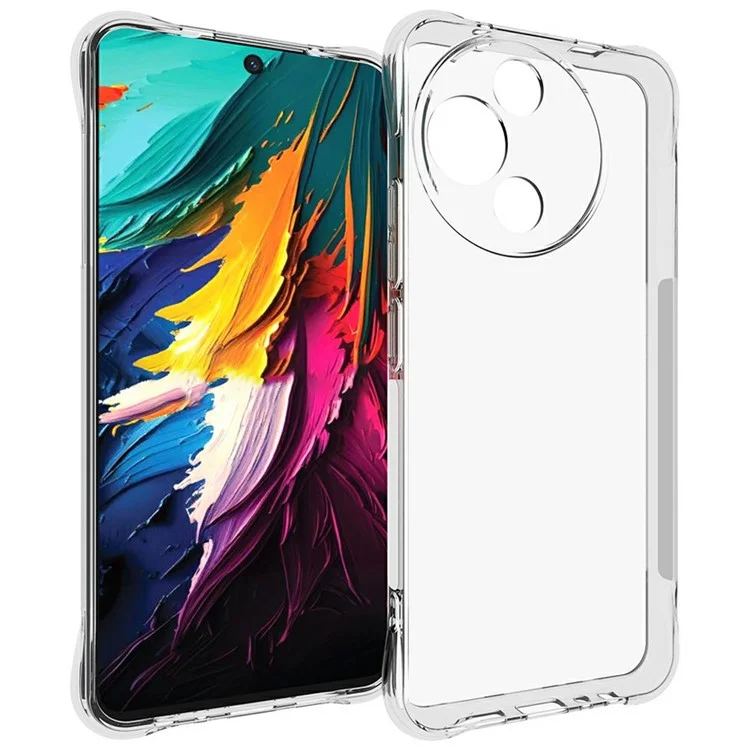 For TCL 60R 5G TPU Phone Case Non Slip Transparent Mobile Phone Cover