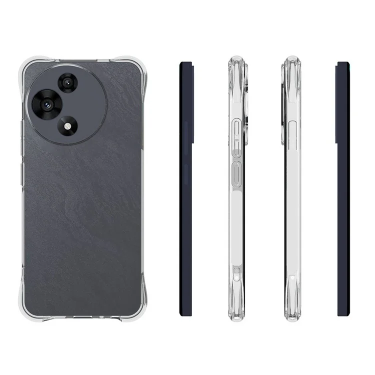 For TCL 60R 5G TPU Phone Case Non Slip Transparent Mobile Phone Cover