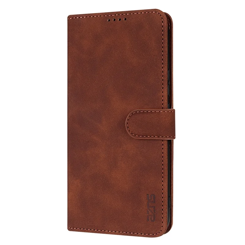 AZNS For Huawei Enjoy 70X Case PU Leather Wallet Phone Cover - Brown