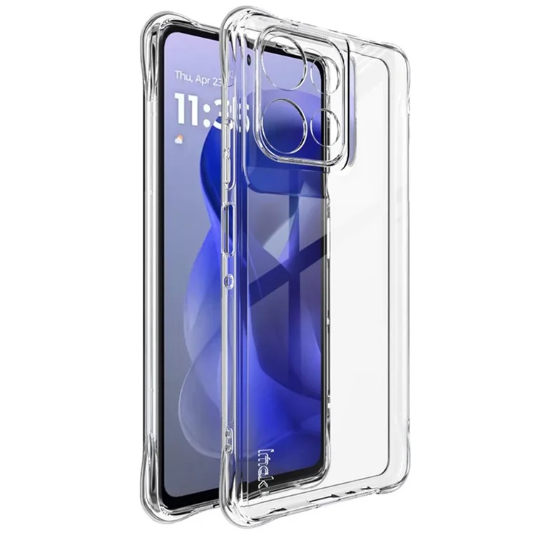 IMAK Funda para Motorola Moto G Power (2025) Carcasa TPU Protección Airbag Antichoque - Transparente