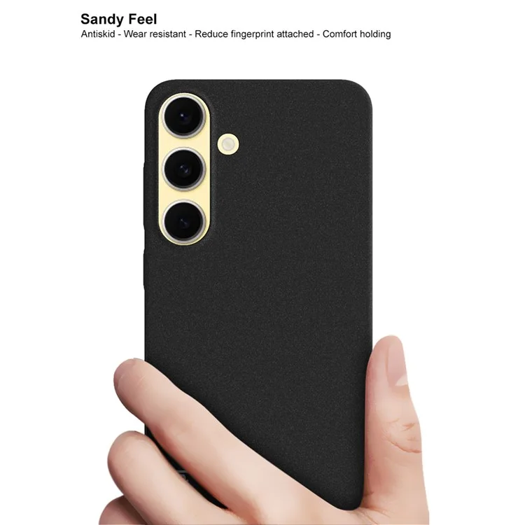 IMAK For Samsung Galaxy S25+ Cowboy Hard Case PC Phone Back Cover - Matte Black