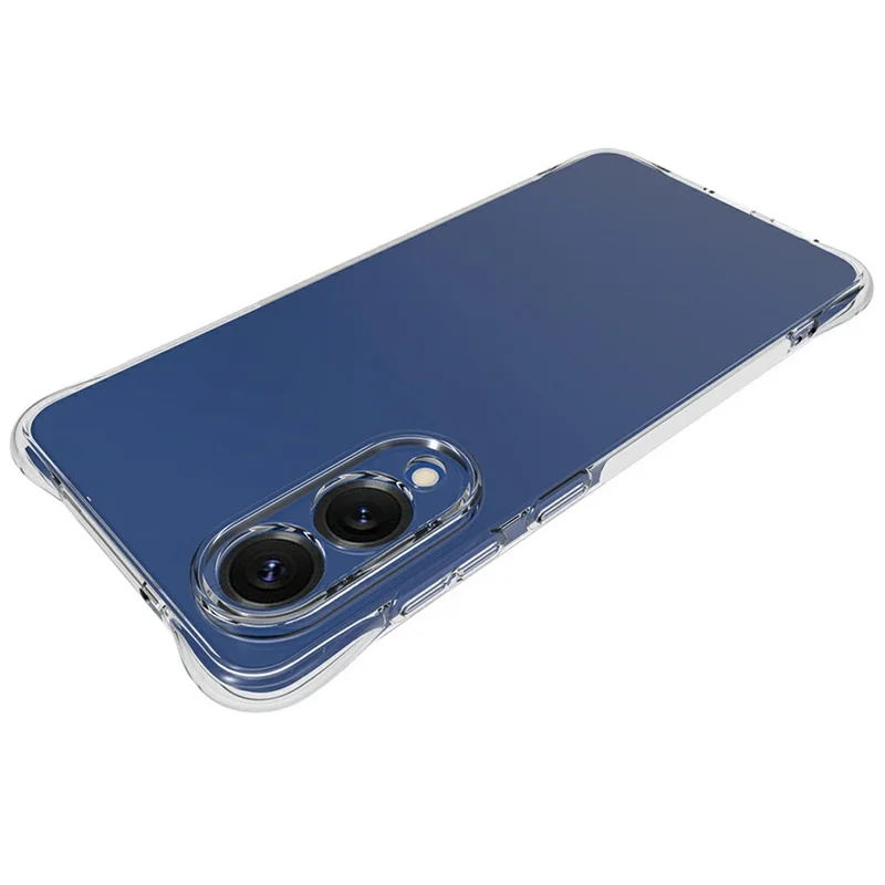Capa de Celular TPU Transparente Antiderrapante para Samsung Galaxy S25 Edge / S25 Slim