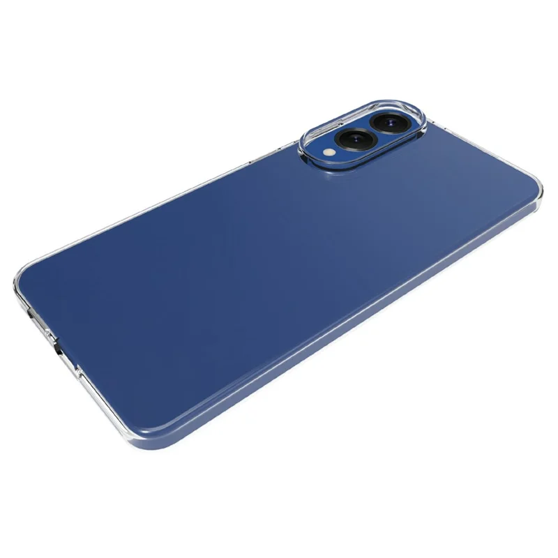Compra em Bulk para Capa de Celular Transparente à Prova d'Água para Samsung Galaxy S25 Edge / S25 Slim com Capa Traseira de TPU Resistente a Marcas