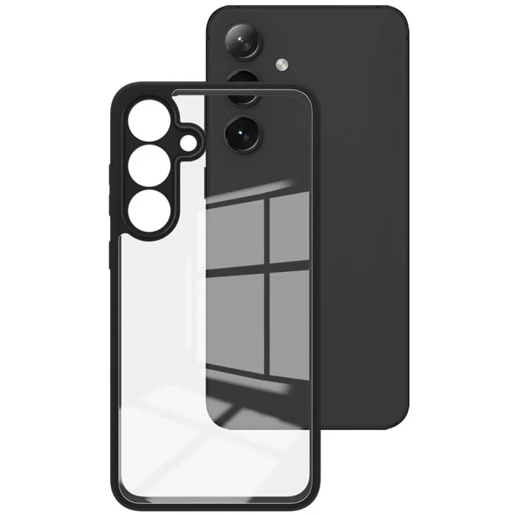 Cover IMAK UX-9A Serie per Samsung Galaxy S25 Custodia Trasparente TPU PC con Angoli Rinforzati