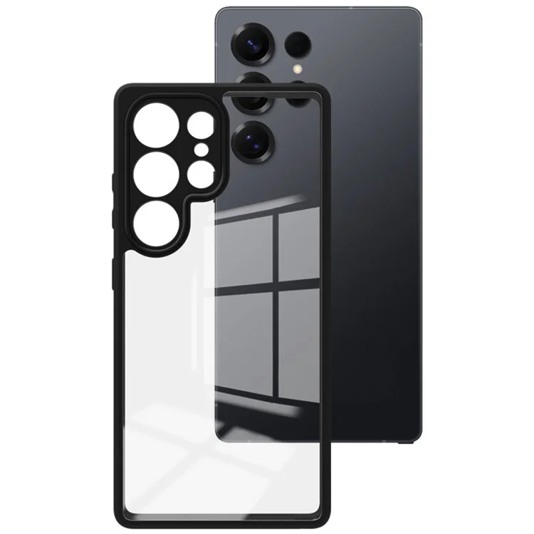Étui IMAK UX-9A Series pour Samsung Galaxy S25 Ultra Coque Transparente TPU PC avec Coins Renforcés