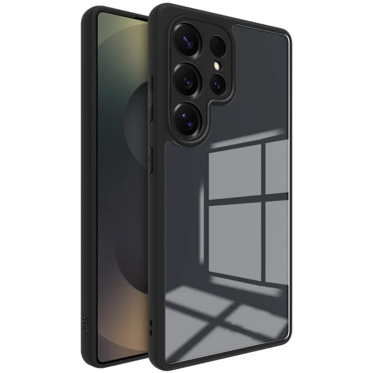 Étui IMAK UX-9A Series pour Samsung Galaxy S25 Ultra Coque Transparente TPU PC avec Coins Renforcés