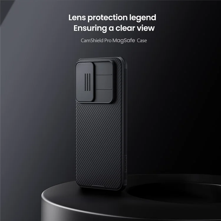NILLKIN Camshield Pro for Samsung Galaxy A56 5G Case Compatible with MagSafe TPU + PC Phone Cover with Slider Camera Lid