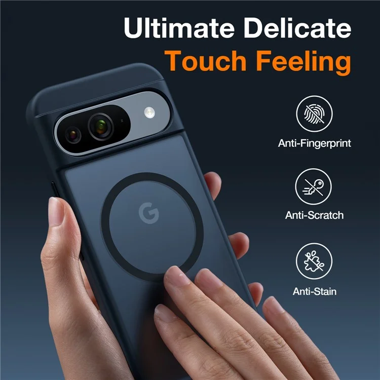 TORRAS For Google Pixel 9 Pro / 9 Case Compatible with MagSafe Matte PC + TPU Phone Cover