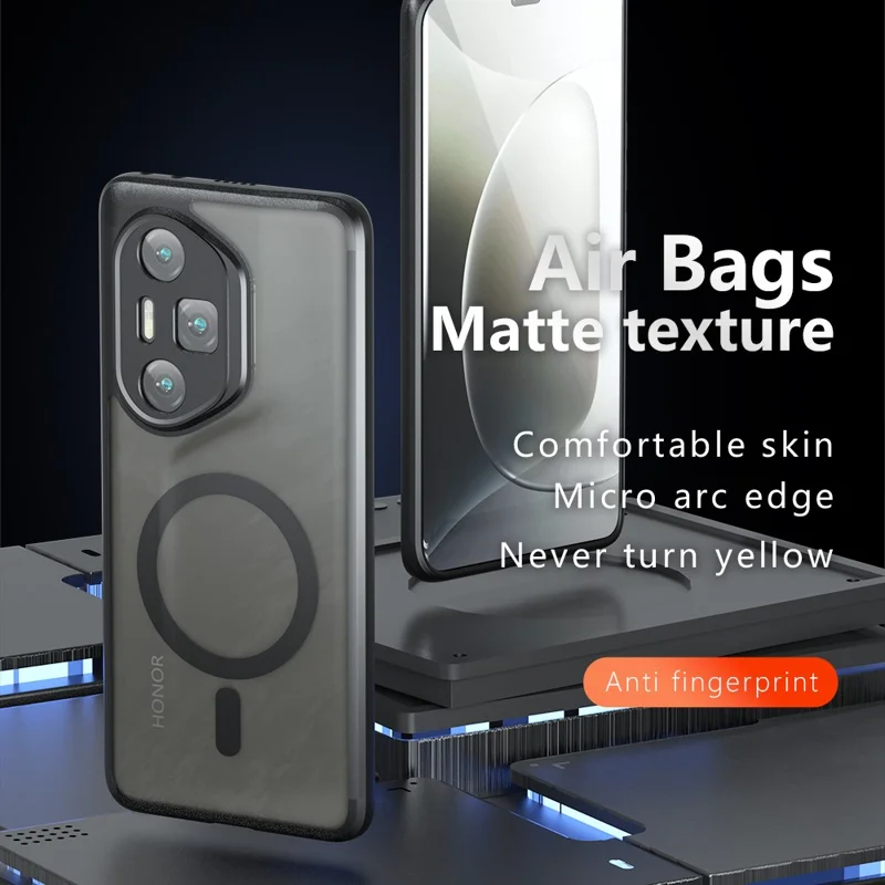 Funda para For Honor 300 / 300 Ultra Compatible con MagSafe de TPU+PC Acabado Mate