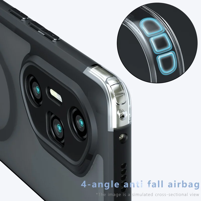 Funda para For Honor 300 / 300 Ultra Compatible con MagSafe de TPU+PC Acabado Mate