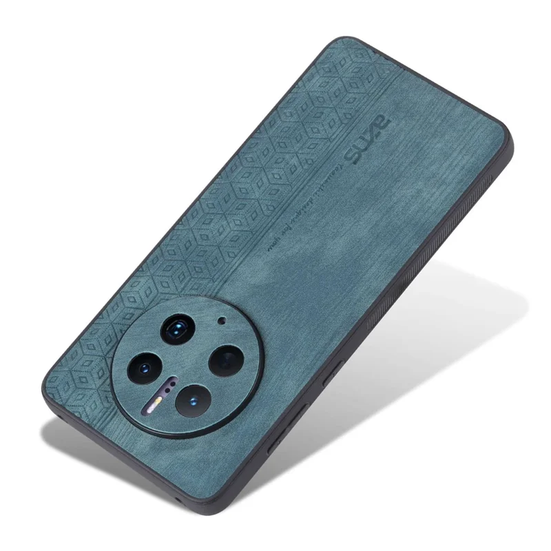 AZNS Cell Phone Cover For Huawei Mate 50 Pro 4G, Imprinted Pattern Anti-drop Phone Case PU Leather Coated TPU Shell - Green