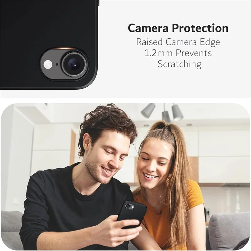 For iPhone 16e Case Anti-Drop Soft TPU Matte Phone Cover