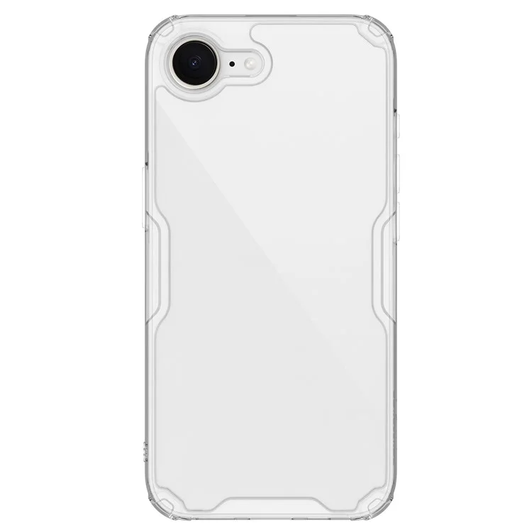 Étui NILLKIN Série Nature Pro pour iPhone SE (2025) - Coque PC + TPU Anti-rayures Transparente