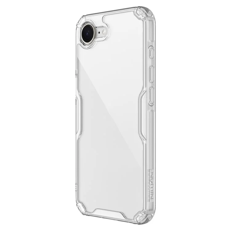 Étui NILLKIN Série Nature Pro pour iPhone SE (2025) - Coque PC + TPU Anti-rayures Transparente