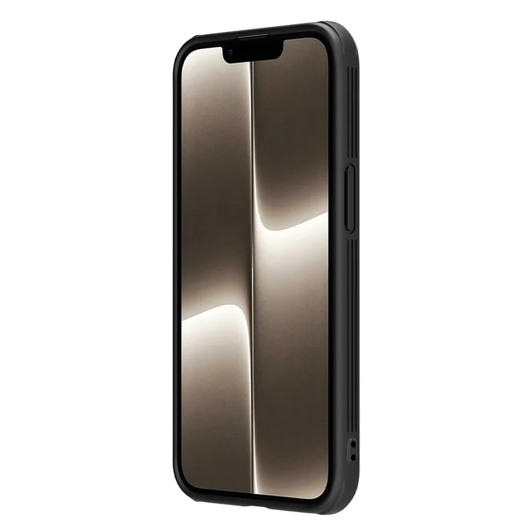NILLKIN Camshield Pro Series pour étui iPhone SE (2025) PC + TPU Couvercle coulissant pour caméra Protection de téléphone - Noir