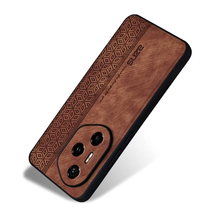 AZNS Per Honor 300 Pro / 300 Ultra Cover Protettiva in Pelle PU con Guscio Posteriore in TPU - Marrone