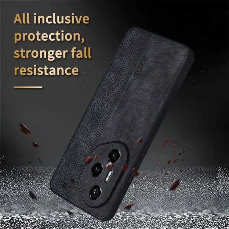 AZNS Per Honor 300 Pro / 300 Ultra Cover Protettiva in Pelle PU con Guscio Posteriore in TPU - Marrone