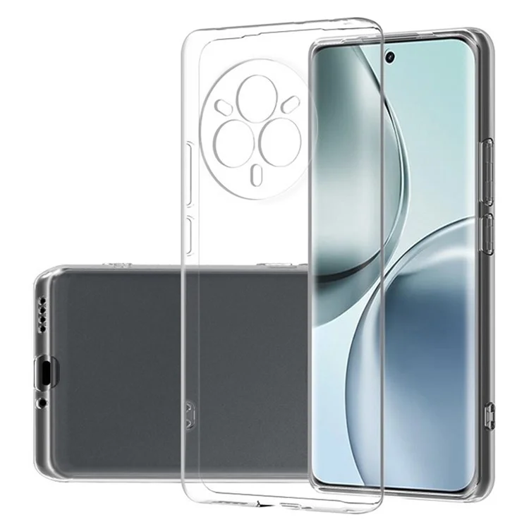 For Realme 14 Pro 5G Back Cover Ultra-Thin Flexible TPU Clear Phone Case