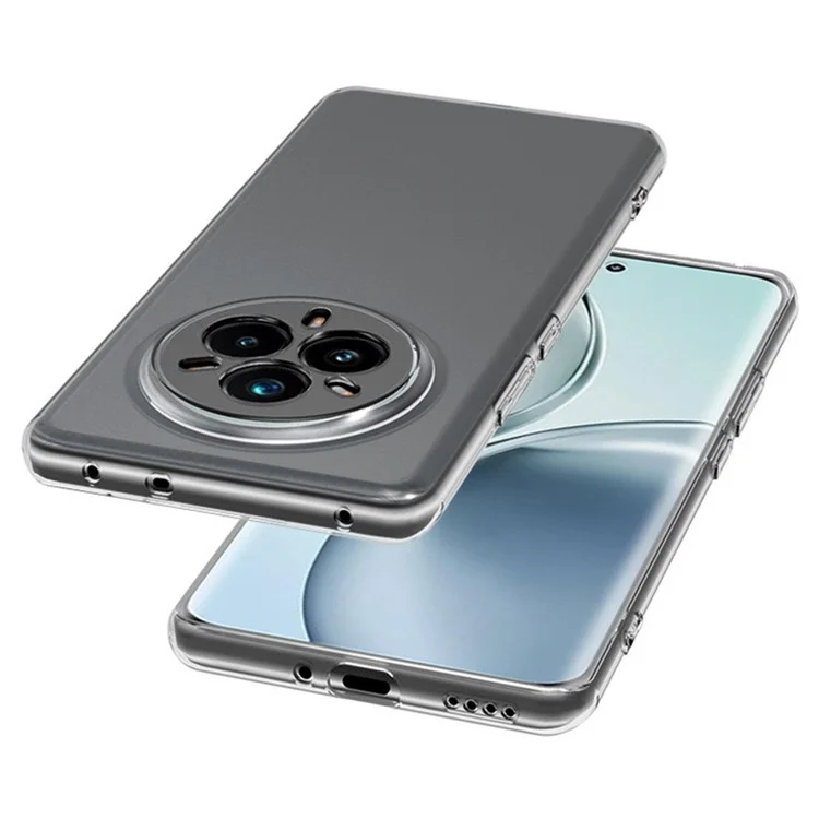 For Realme 14 Pro 5G Back Cover Ultra-Thin Flexible TPU Clear Phone Case