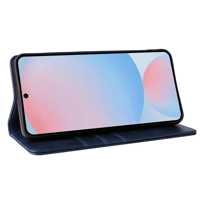 Capa Carteira para Samsung Galaxy A56 5G com Bloqueio RFID em Couro PU - Preto