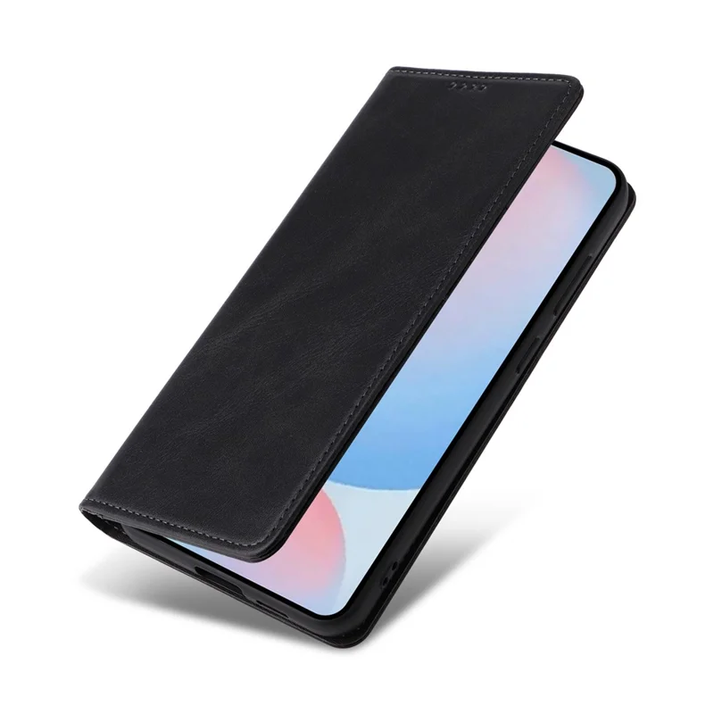 Capa Carteira para Samsung Galaxy A56 5G com Bloqueio RFID em Couro PU - Preto