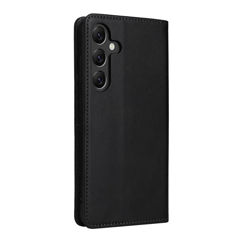 Capa Carteira para Samsung Galaxy A56 5G com Bloqueio RFID em Couro PU - Preto