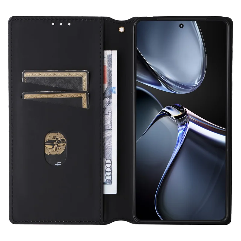 For Asus Zenfone 12 Ultra 5G Case Wallet Rhombus Imprinted Leather Phone Cover - Silver