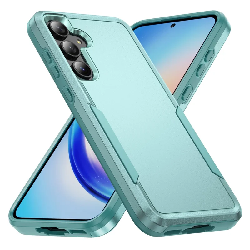 For Samsung Galaxy A55 5G  /  A35 5G Case PC + TPU Military Grade Drop Protective Phone Cover - Green