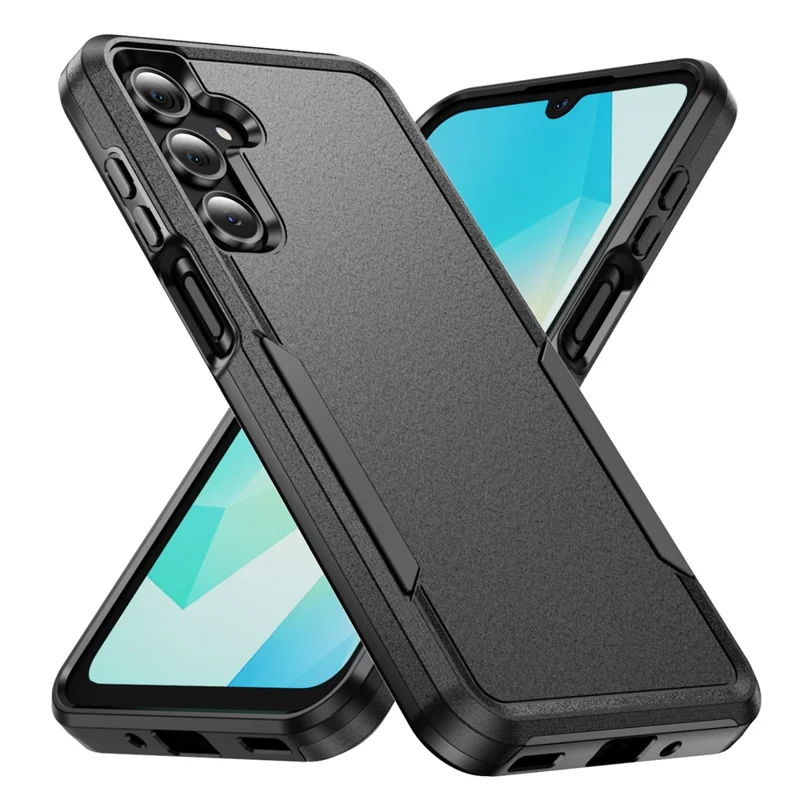 For Samsung Galaxy A17 5G / A26 5G Case PC+TPU Military Grade Drop Protective Phone Cover - Black