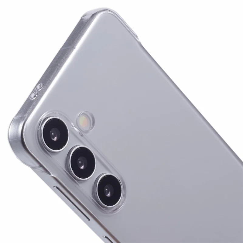 For Samsung Galaxy S25+ Case Transparent PC Borderless Phone Cover