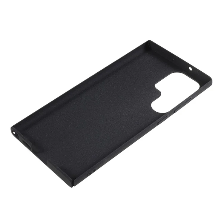 Capa para Samsung Galaxy S25 Ultra Caso Mate PC Duro Ultra Slim Celular - Preto