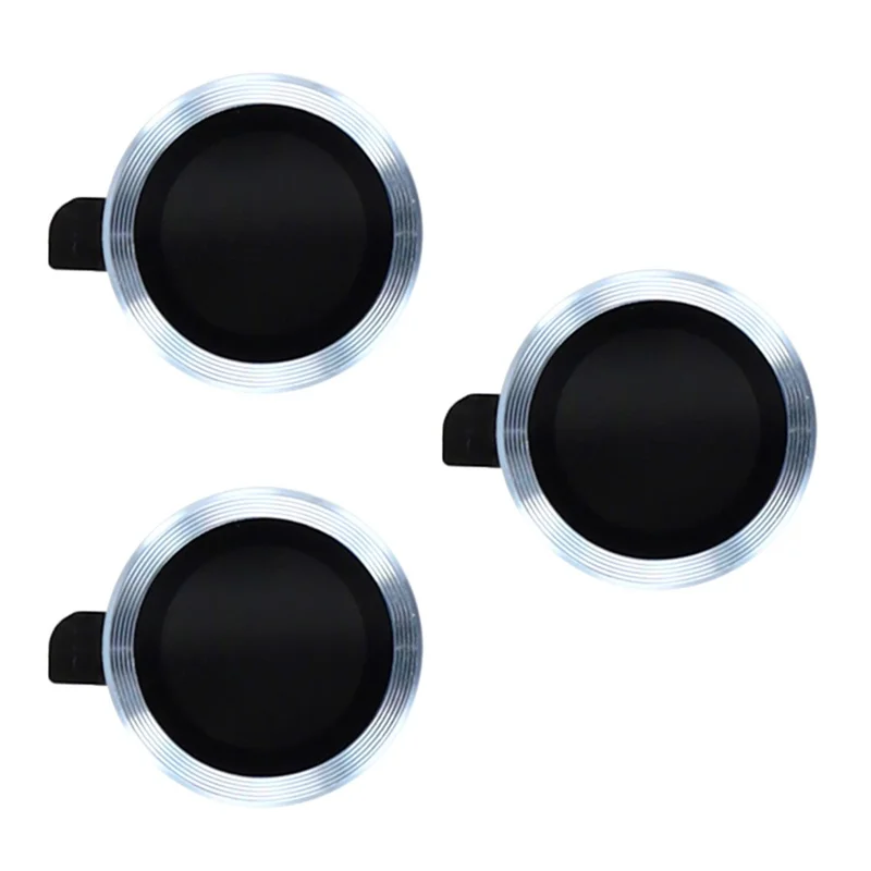 For iPhone 15 Pro Magnetic Clear Case Shockproof Hybrid Phone Shell with Camera Lens Frame Kickstand - Baby Blue