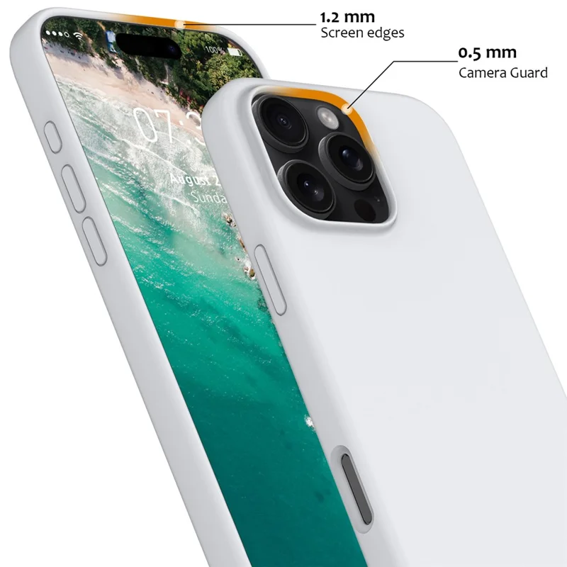 Bulk Purchasing For iPhone 16 Pro Max Case Compatible with MagSafe Anti-Drop Liquid Silicone Phone Cover - White