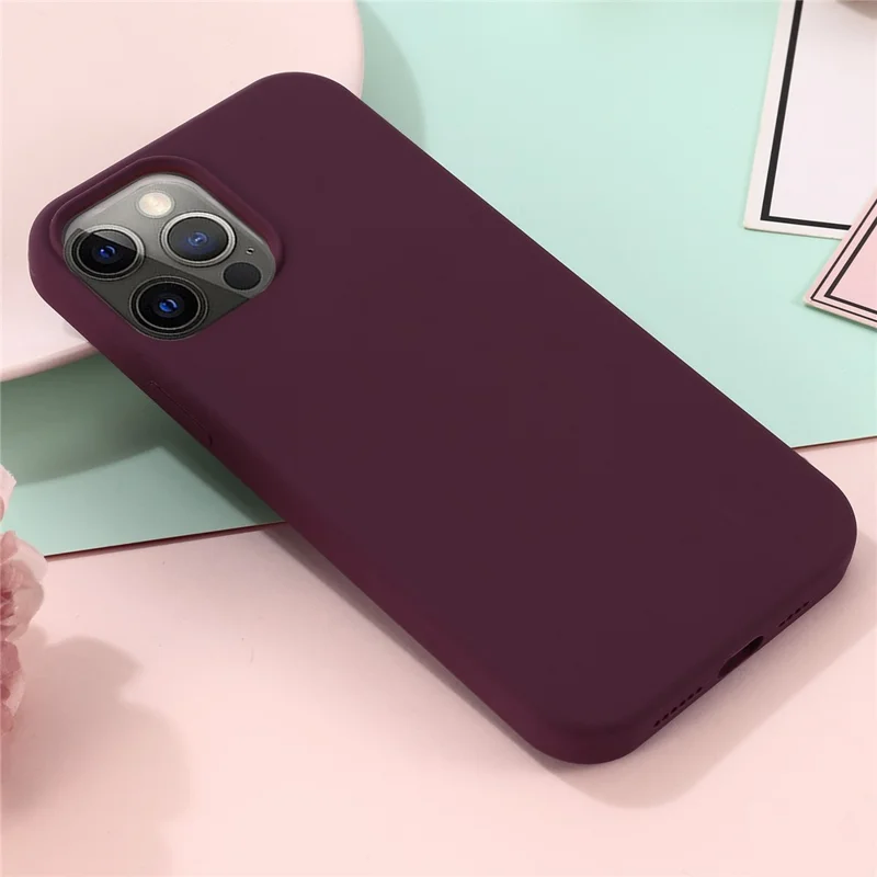 Bulk Purchasing For iPhone 14 Pro Case Compatible with MagSafe Anti-Drop Liquid Silicone Phone Cover - Wine Red