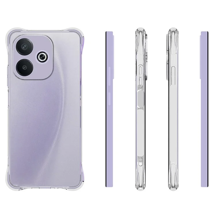 Оптовая закупка чехлов для Oppo A5 Pro 5G: противоскользящий, ударопрочный прозрачный чехол для телефона