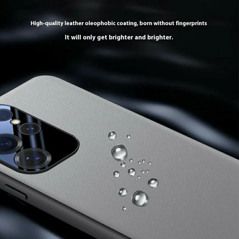 For Samsung Galaxy S25 Ultra Phone Case PU Leather + PC + TPU Protective Cover - Grey